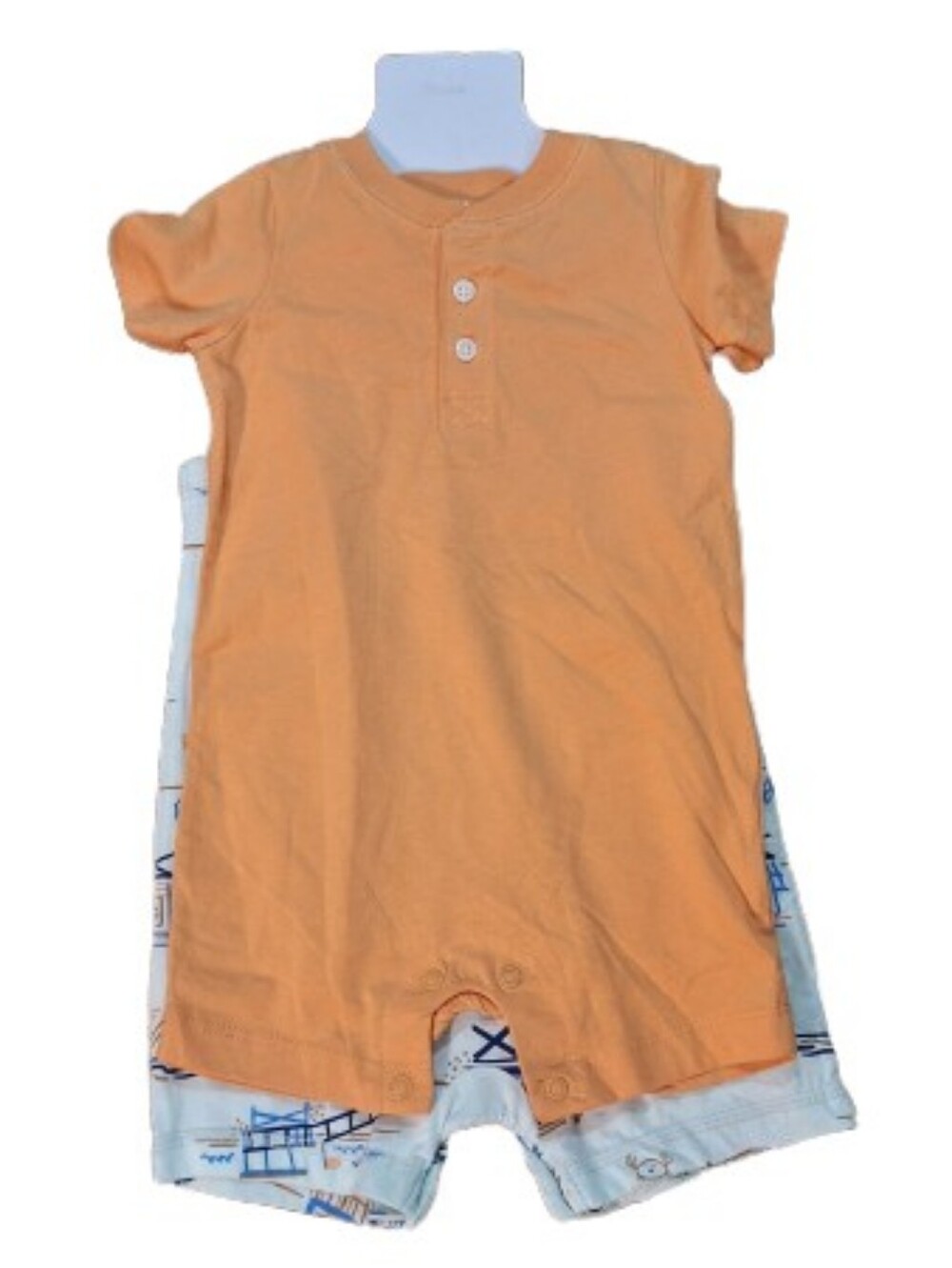 NWT Carters Boy Rompers - Picture 6 of 8